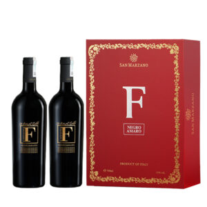 Hộp quà tặng 2 chai rượu vang F Gold 24 Karat Limited Edition